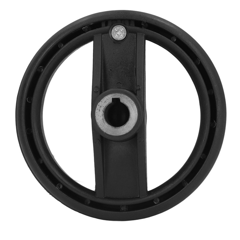 Handwheel 125mm OD 12mm Bore Foldable Handle Plastic Hand Wheel