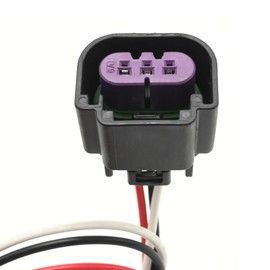 Hoypeyfiy Flex Fuel Sensor Connector Replacement for GM E85 Flex Pigtail Plastic Fuel Composition Ethanol E85-2