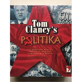 Tom Clancy's Politika Board Game 1997 Red Storm sealed