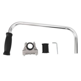 String Trimmer Handle Stainless Steel Grip Extension Comfortable Grip Lawn Trimmer Accessory for 26mm 28mm Diameter Lawn Care