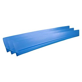 Dominator Race Products 1100-BL Dirt Rocker Panel Set Blue 3pc