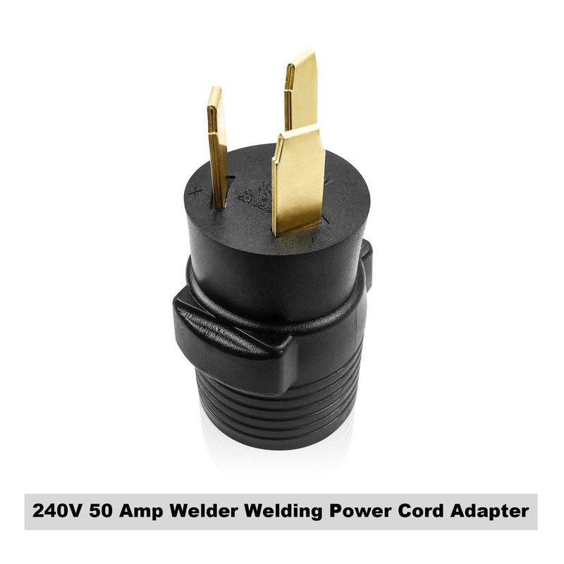10-50P to 6-50R 240V 50Amp Compact Welder Welding Power Cord