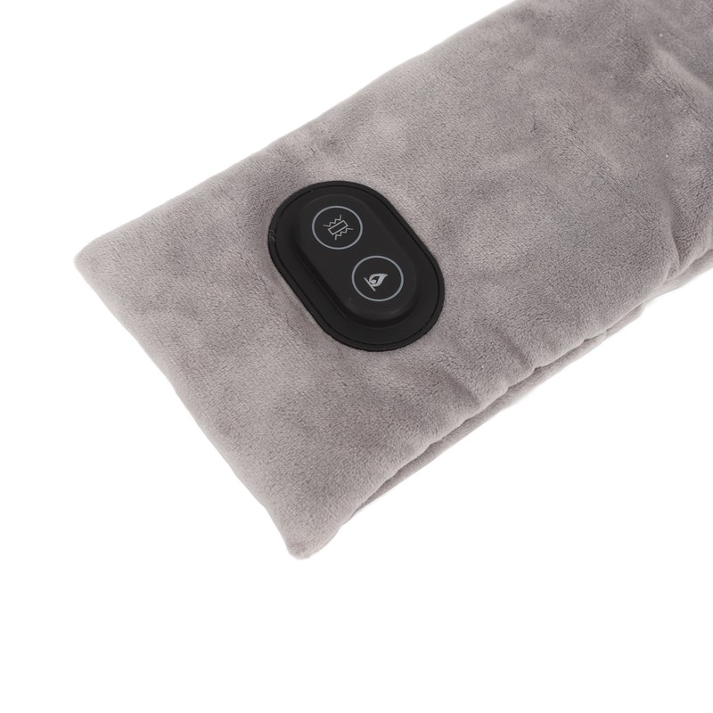 Electric Heated Neck Scarf Vibration Massage Double Sided Velvet Thick
