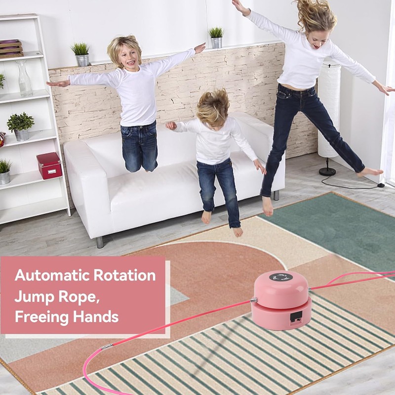 Rope Skipping Machine 10 Speed Gears Automatic Electronic Counting Rope