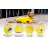 Canada Pooch Torrential Tracker Dog Rain Jacket (Black, 8 (7-9"