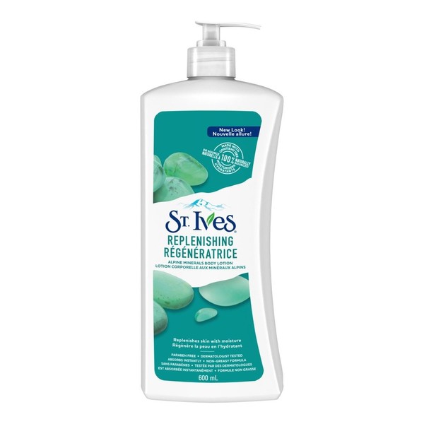 St Ives Mineral Therapy 24 Hour Maximum Moisture Body Moisturizer 600 ml