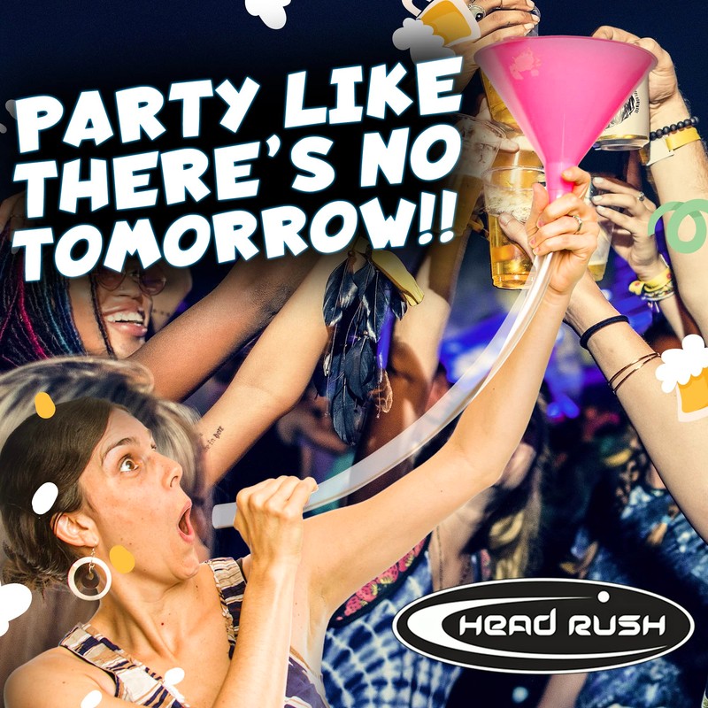 Head Rush Flamingo Bird Chug Funnel 1-Pack