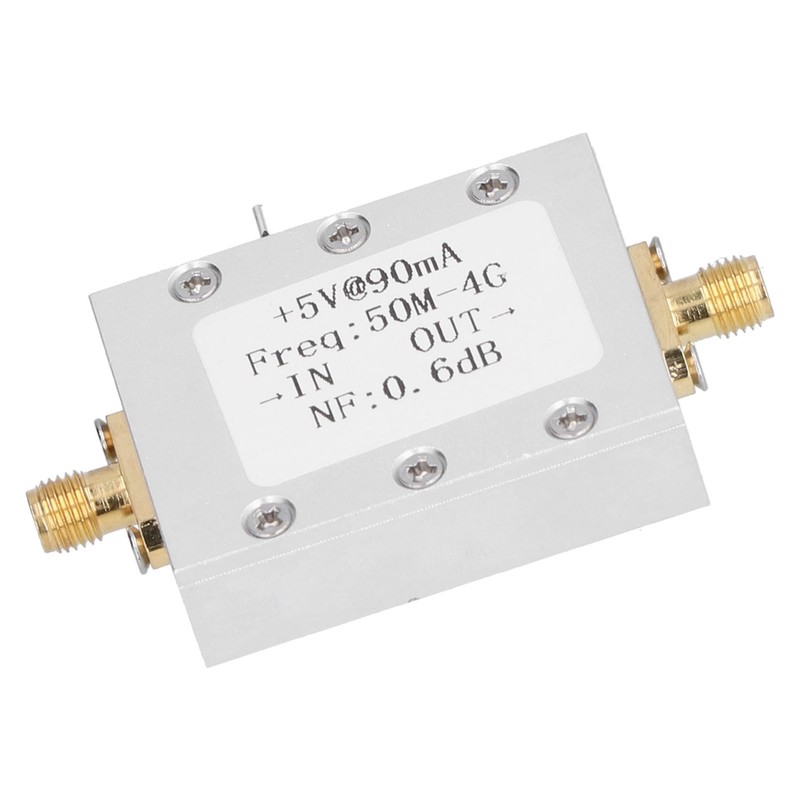 Broadband Amplifier Ultra Low Noise Aluminum Alloy Signal Receiving Booster
