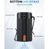 Portable Fan, Personal Rechargeable Mini Waist Fan, 3000 mAh Battery