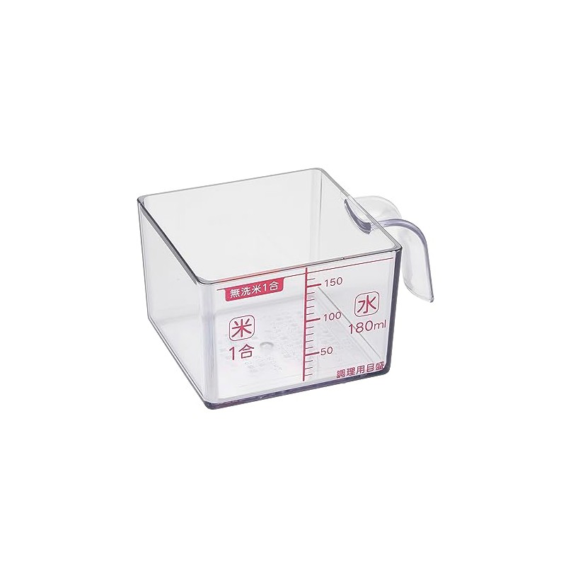 Kai Corporation KAI Easy Rice Scooping Square Measuring Cup Rice