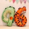 Vthoviwa 40in Animal Number Balloons - 7pc Set, Ages 1-90,