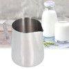 304 Stainless Steel Frothing Cup with Inner Scale Pointed Mouth