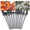10pcs Tungsten Carbide Steel Rotary Files Burr Set 3mm Shank
