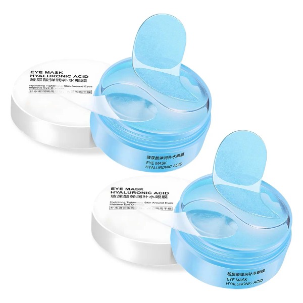 2pcs Parches Hydrogel Contorno Ojos
