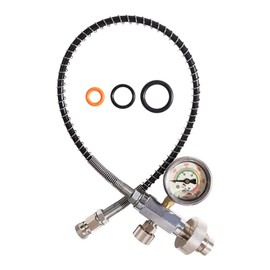 Geieold Upgrade the 24 petrol station charging adapter from diving bottle with DIN 232/300 bar connection for PCP air refilling