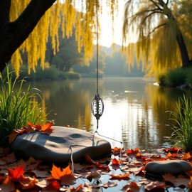 Carp Fishing Feeder Baits Cage, Fish Feeder with Holder, Inline Methods Fishing Tackle Baits Baits Cage Hook Rigs Set Sinkers Tackle, Sinkers and Weights