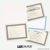 LUXPaper 9.5" x 12" Certificate Holders | White Linen |
