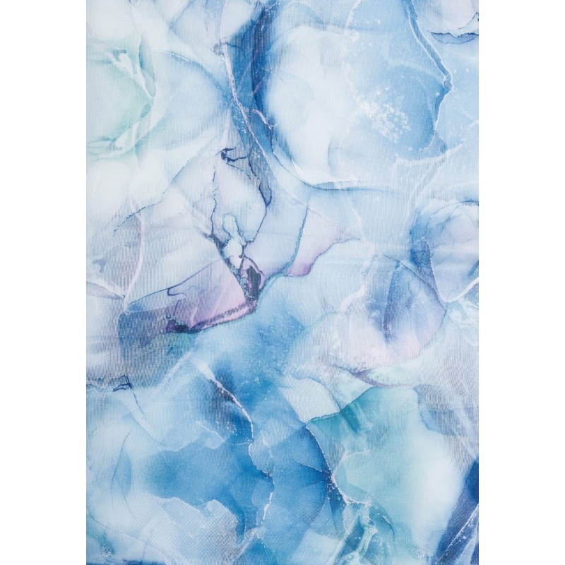 styleBREAKER 01016219 Women's Scarf with Elegant Marble Pattern and Short