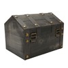 Wooden Treasure Chest Boxes Hand Crafted Vintage Wooden Box with