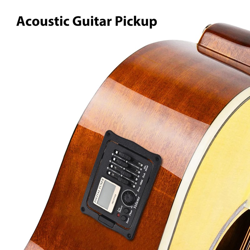 Acoustic Guitar Pickup Folk Classical Guitar Pickup EQ Plate Pickup