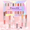 Holzsammlung 8 Pieces 16 Colours Liquid Glitter Eyeshadow Set Metallic