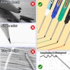 HJZHII 12 Pcs Long Head Deep Hole Marker Pens, 45/30/20