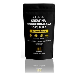 Creatina Monohidratada 100 Pura - 500 Gramos - Sv Sin Sabor                                                                                           