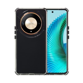 ATTI Funda Uso Rudo Rainbow Paint Tacto Matte con 2 Piezas de TPU y Policarbonato Color Pastel para Magic 6 Lite (Negro)