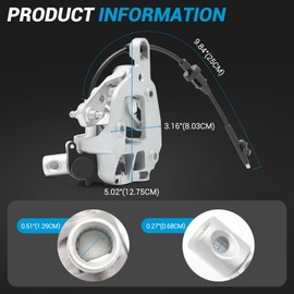 905-101 Steering Column Shift Mechanism Compatible with Chevy C1500 Tahoe K1500 Suburban Blazer Astro/GMC Yukon K1500 C1500/ Escalade/Isuzu HTR HVR HXR, etc, Steering Column Shifter Assembly