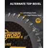ANGELSWORD 5-1/2 Inch Circular Saw Blade 24T for Framing&48T for
