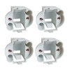 4-PCS G23 GX23 Lamp Holder 2 Pin H Tube Energy-Saving