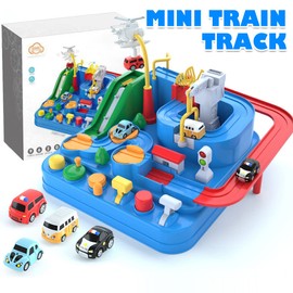 Racing Vehicle for Kids, Toy for Car, Adventure, Games, Montessori Educational Games for Boys, Girls, 3 4 5 6 Years (Style C)