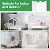 BUZIFU Mosquito Net Double Beds 200 x 200 x 180
