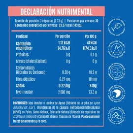 Birdman Myo Inositol 2000 mg | Sin Aditivos | 30 Porciones | 90 Cápsulas