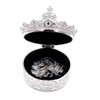 JOICE GIFT Elegant Silver Crown Wedding Arras with 13 Coins