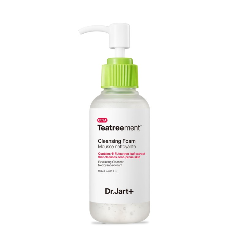 Dr.Jart+ Teatreement Cleansing Foam Korean Face Wash for Oily Skin