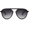 SOJOS Retro Aviator Polarized Sunglasses for Women Men Double Bridge