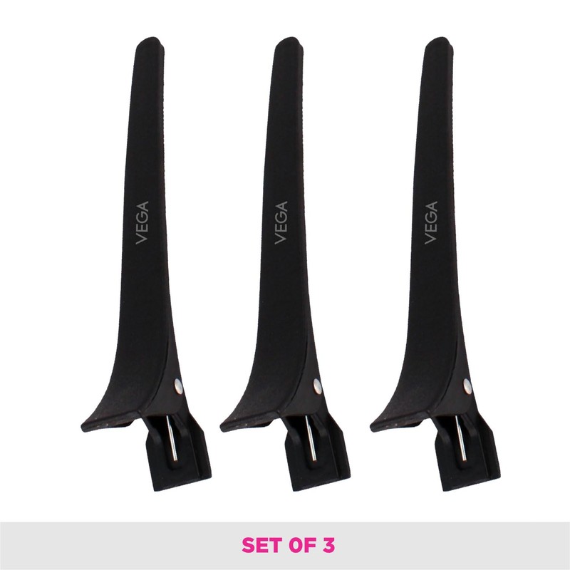 Vega Hair Clip, black, 22 g