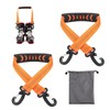 lasuroa 2pcs Ski Boot Carrier Straps with Storage Bag, Portable