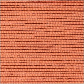 Ricorumi 25 g dk, colour: 68, papaya, fine cotton for crocheting amigurumi figures or pot holders.