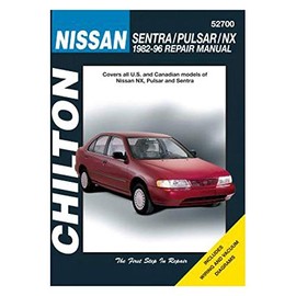 Chilton Repair Manual for Nissan Sentra/Pulsar/NX 1982-1996 (52700)
