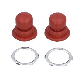 BAOFUYA 2-Piece Primer Bulb with Rings, Easy to Replace Lawnmower Replacement Parts for Tecumseh 36045A 36045 Lawnmower