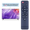 Replacement Remote Control Compatible with DR.J Professional Portable Mini Projector