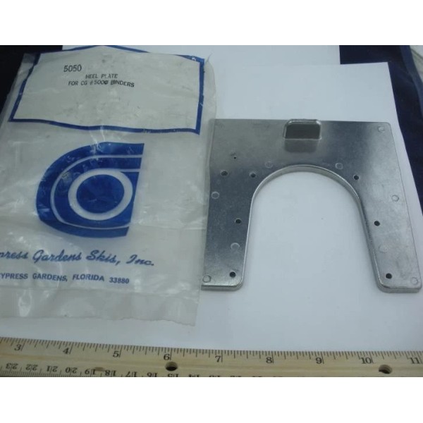 Cypress Gardens Water Skis 5050 C-5 Heel Plate for CG
