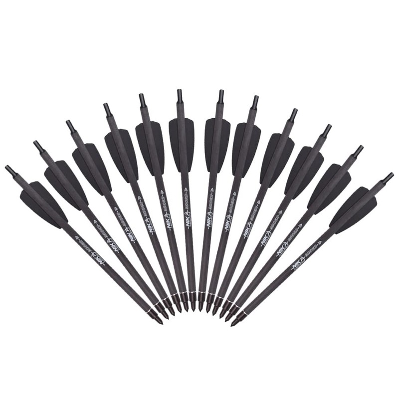 ELONG OUTDOOR 12x 7.5inch R9 Crossbow Bolts Arrows SP350