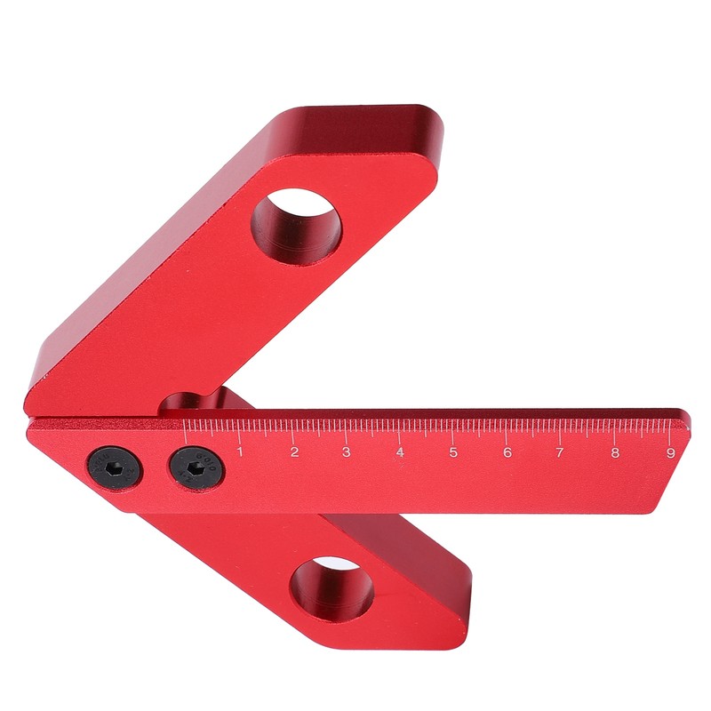 45/90 Degree Center Finder Scriber Aluminum Alloy Line Gauge Woodworking
