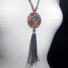 Gypsy Jewels Long Southwestern Style Faux Suede Leather Tassel Trendy