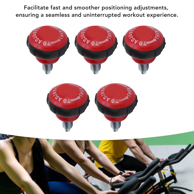 5Pcs Fitness Adjustment Knob Quick Release Spring Pull Pin Knob