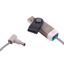 myVolts Ripcord-USB-Ladekabel mit 6V DC Ausgangsstecker kompatibel mit Sony PCM-D1 Recorder