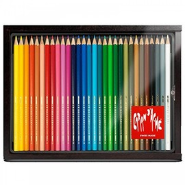 Caran d'Ache Swisscolor Wooden Box 30 Pins
